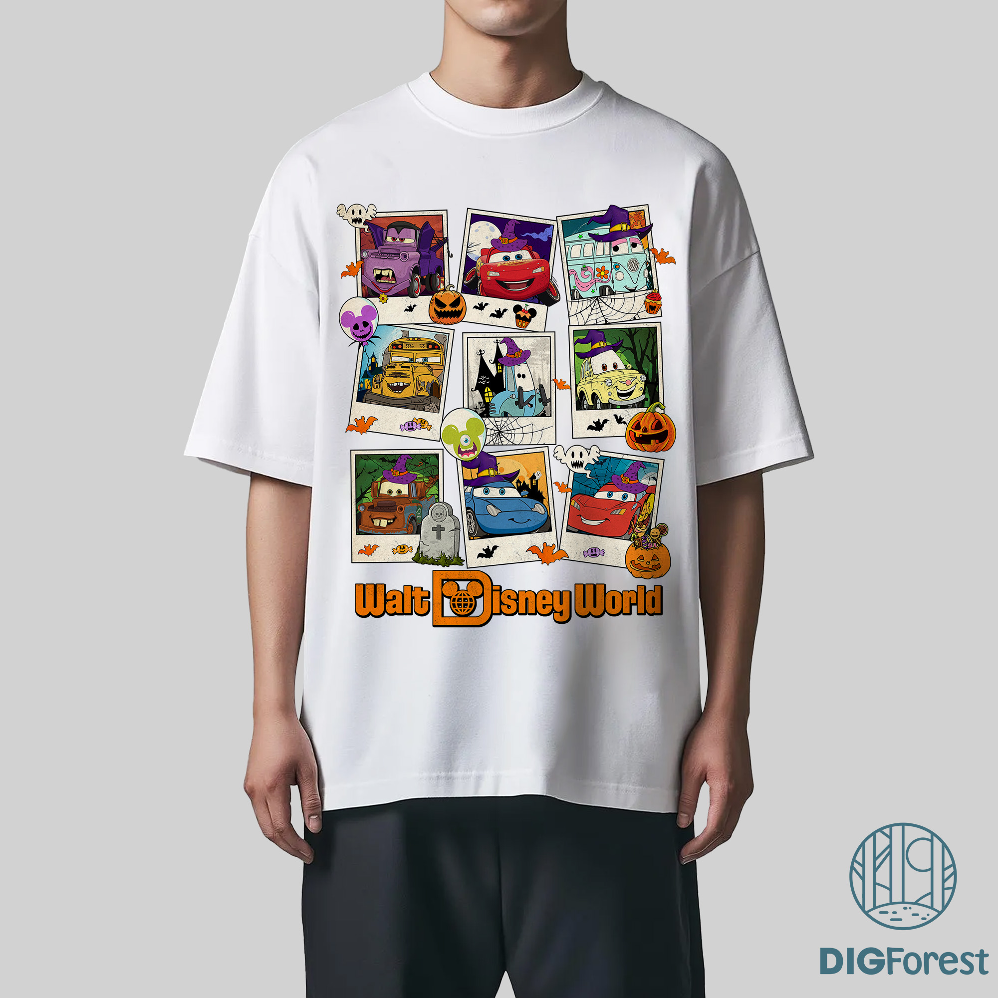 Cars McQueen Halloween PNG, Lightning McQueen Sublimation, Not-So-Scary Disney Halloween Design Cars McQueen Halloween PNG, Lightning McQueen Sublimation, Not-So-Scary Disney Halloween Design