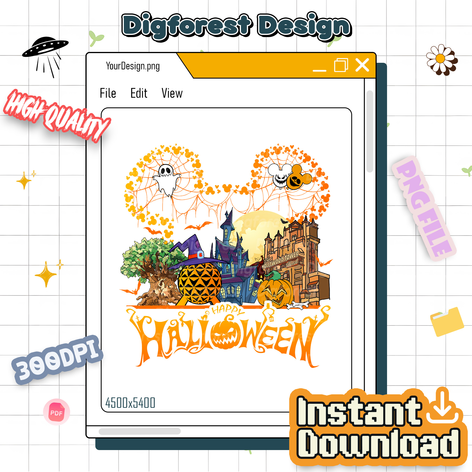 Disney Halloween 2025 PNG, Mickey’s Not-So-Scary Party, Animal Kingdom, Epcot, Hollywood Studios Design Disney Halloween 2025 PNG, Mickey’s Not-So-Scary Party, Animal Kingdom, Epcot, Hollywood Studios Design