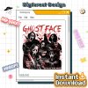 Scream Halloween PNG, Ghostface Horror Shirt, Woodsboro Movie Design, Horror Movies Sublimation