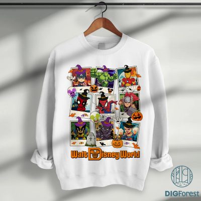 Avengers Superhero Halloween PNG | Disney Halloween Trip Design | Avengers Sublimation | Halloween Family Avengers Superhero Halloween PNG | Disney Halloween Trip Design | Avengers Sublimation | Halloween Family