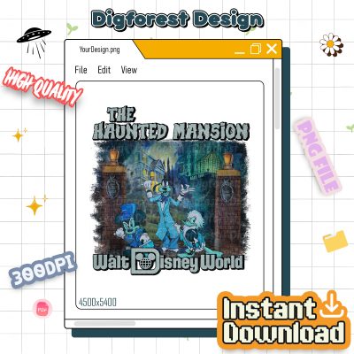 Vintage Haunted Mansion PNG, Tower of Terror Ride Shirt, Stretching Room Design, Disneyland Halloween Trip Tee