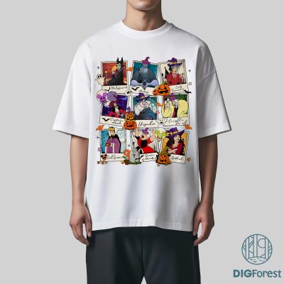 Disney Villains Halloween PNG - Ursula Maleficent Evil Queen Design, Not-So-Scary Halloween Sublimation