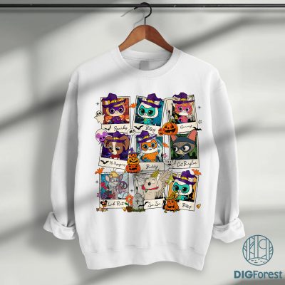 Disney Superkitties Halloween PNG | Superkitties Team Design | Bitsy Buddy Ginny Sparks | Disneyland Halloween Shirt