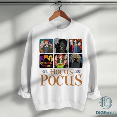 Hocus Pocus Halloween PNG, Sanderson Sisters PNG, Witch Sisters Shirt Design, Salem Halloween Sublimation Hocus Pocus Halloween PNG, Sanderson Sisters PNG, Witch Sisters Shirt Design, Salem Halloween Sublimation