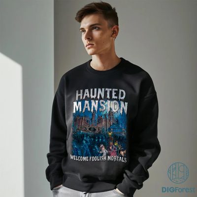 Mickey Haunted Mansion PNG, Disneyland Halloween Shirt, Stretching Room Design, Disneyland Trip Tee