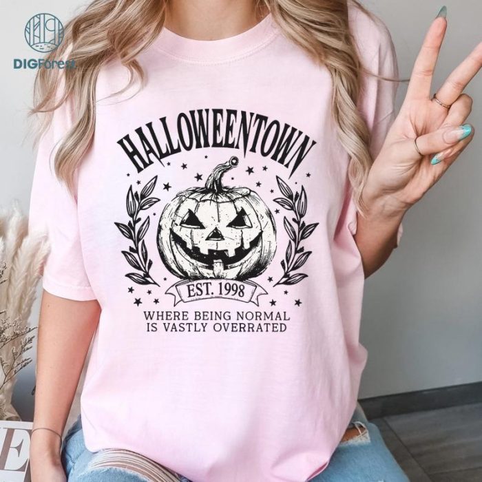 Vintage Halloweentown 1998 Shirt, Halloweentown University Shirt, Halloween Spooky Season Shirt, Fall Shirt, Halloweentown Shirt, Halloween Png