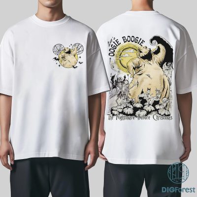Let’s Oogie Boogie Halloween PNG, Mickey Ears Nightmare Before Christmas Shirt, Disneyland Halloween Design