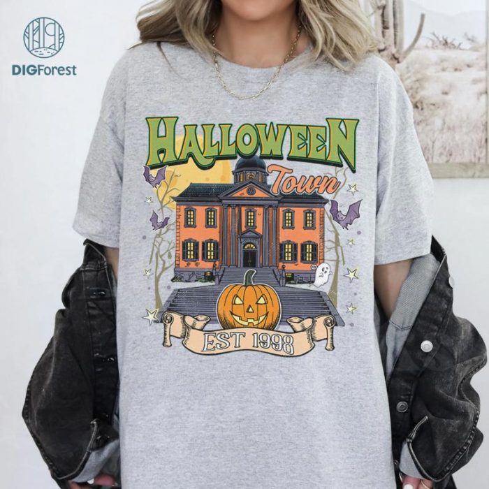 Halloweentown Est 1998 Shirt, Halloweentown Shirt, Pumpkin Halloweentown Shirt, Halloweentown Est 1998 Design Shirt, Trendy Halloween Shirt