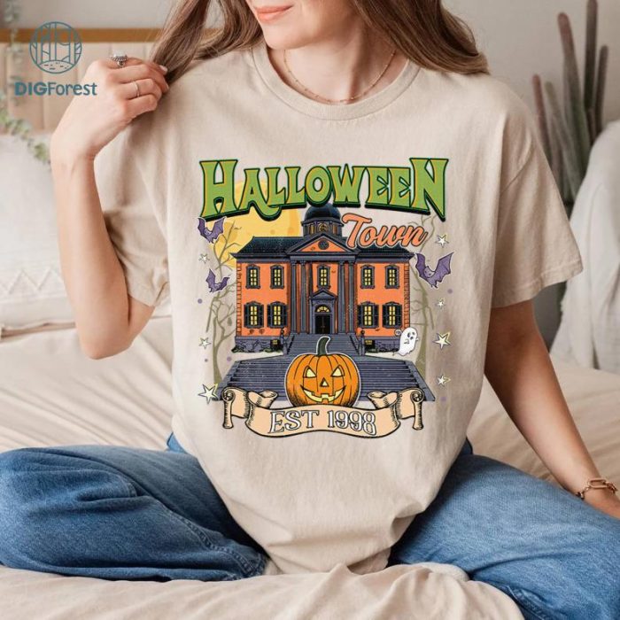 Halloweentown Est 1998 Shirt, Halloweentown Shirt, Pumpkin Halloweentown Shirt, Halloweentown Est 1998 Design Shirt, Trendy Halloween Shirt