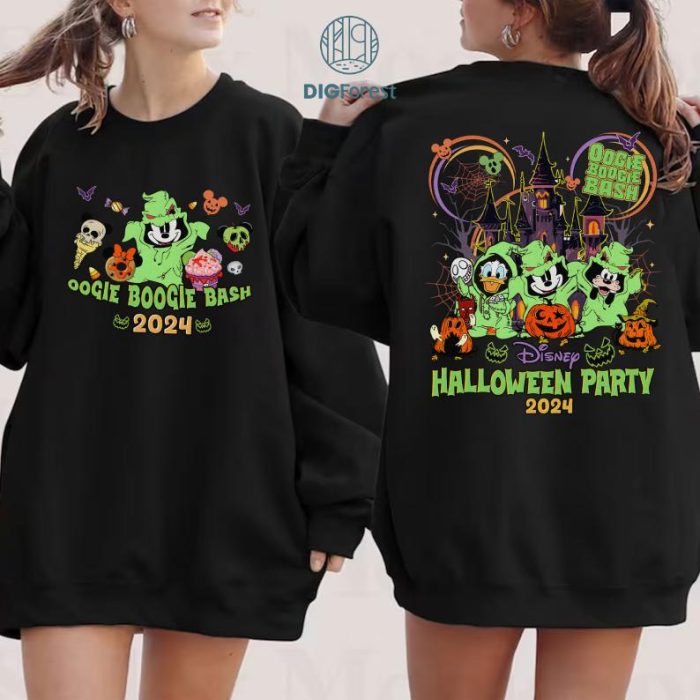 Disney Mickey and Friends Oogie Boogie Bash 2024 Shirt, Mickey and Friends Shirt, Oogie Boogie Bash Shirt, Halloween Party Shirt, Magic Kingdom