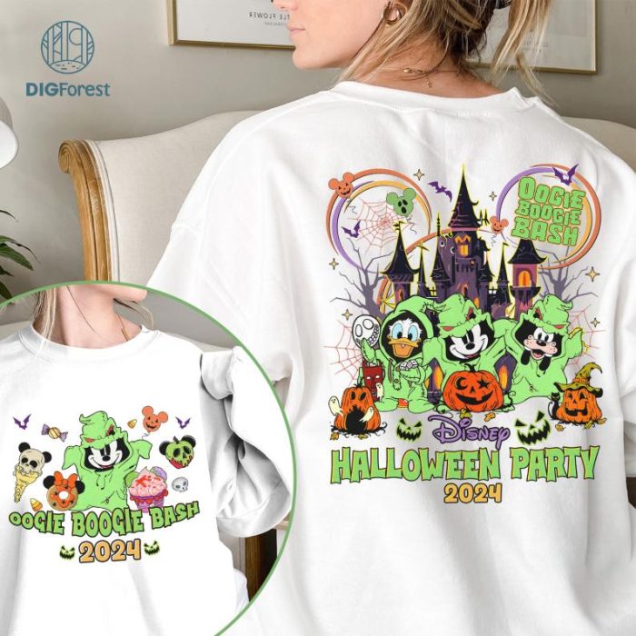 Disney Mickey and Friends Oogie Boogie Bash 2024 Shirt, Mickey and Friends Shirt, Oogie Boogie Bash Shirt, Halloween Party Shirt, Magic Kingdom