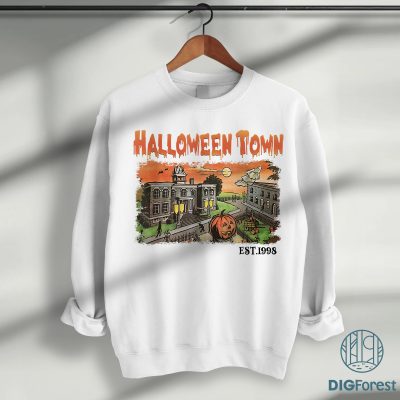 Halloweentown University PNG, Halloween Town Digital Print, Sublimation Design