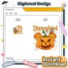 Vintage Mickey Pumpkin PNG, Spooky Season Halloween PNG, Mickey Halloween Trip PNG, Pumpkin Sublimation