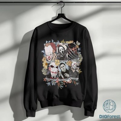 Retro Horror Tarot Card PNG, Halloween Characters PNG, Tarot Decks Design, Trendy Horror Halloween PNG