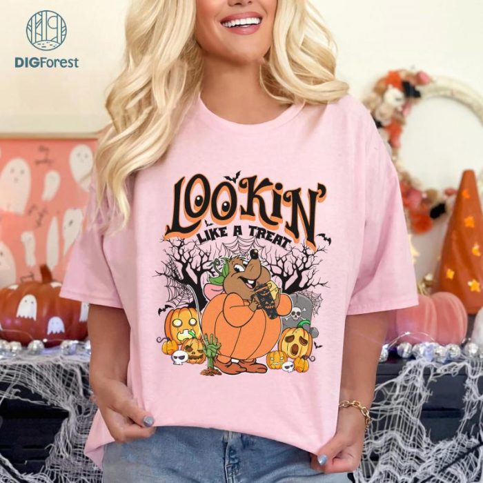 Disney Gus Gus Treat Skeleton Halloween Shirt, Disneyland Cinderella Princess Gus Gus Halloween Pumpkin, Mickey's Not So Scary Halloween Party Tees