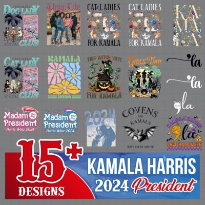 Kamala Harris 2024 President Bundle, Kamala Harris For President 2024, Women Power Png, Equal Right Png, 2024 Election Png