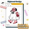 Boo-Jee Ghost Dr Pepper PNG, Cute Ghost Holding Drink Shirt, Boujee Halloween Costume Design