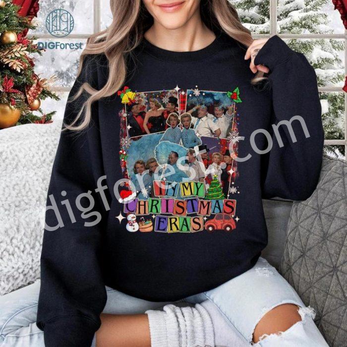 White Christmas In My Christmas Eras Png, Haynes Sisters Christmas Shirt, Christmas Movie Png, Christmas Song, Xmas Family, Digital Download