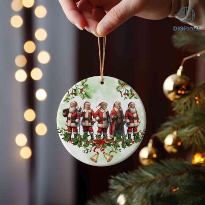 Trump Christmas Ceramic Ornament, It's Beginning To Look A Lot Like Christmas Ornament, Trump Political Ornament, Trump 2024 Ornament