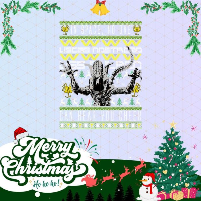 Xenomorphs Alien Ugly Christmas Png | Alien Xenomorphs Christmas Shirt | Alien Movie Christmas Sweatshirt | Christmas Xmas Gift