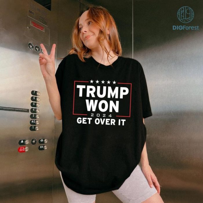 Trump Won Again Election Shirt | 2024 Trump Victory T-Shirt | Republican Donald Trump Tee