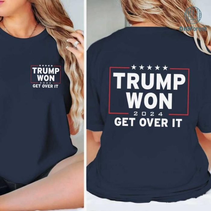 Trump Won 2024 Shirt | 47th President Trump Tee | Make America Great Again Republican Shirt