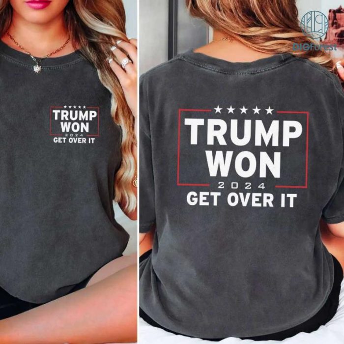 Trump Won 2024 Shirt | 47th President Trump Tee | Make America Great Again Republican Shirt