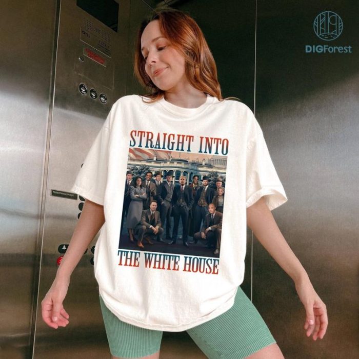 Trump Straight Into The White House Shirt | 47th President Trump 2024 Tee | Republican Victory Shirt