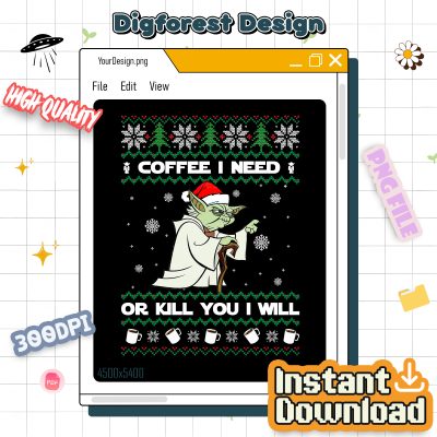 Baby Yoda Ugly Christmas Sweatshirt - Grogu Christmas Shirt, Star Wars Baby Yoda Coffee Shirt, Funny Holiday Grogu 2025 Baby Yoda Ugly Christmas Sweatshirt - Grogu Christmas Shirt, Star Wars Baby Yoda Coffee Shirt, Funny Holiday Grogu 2025