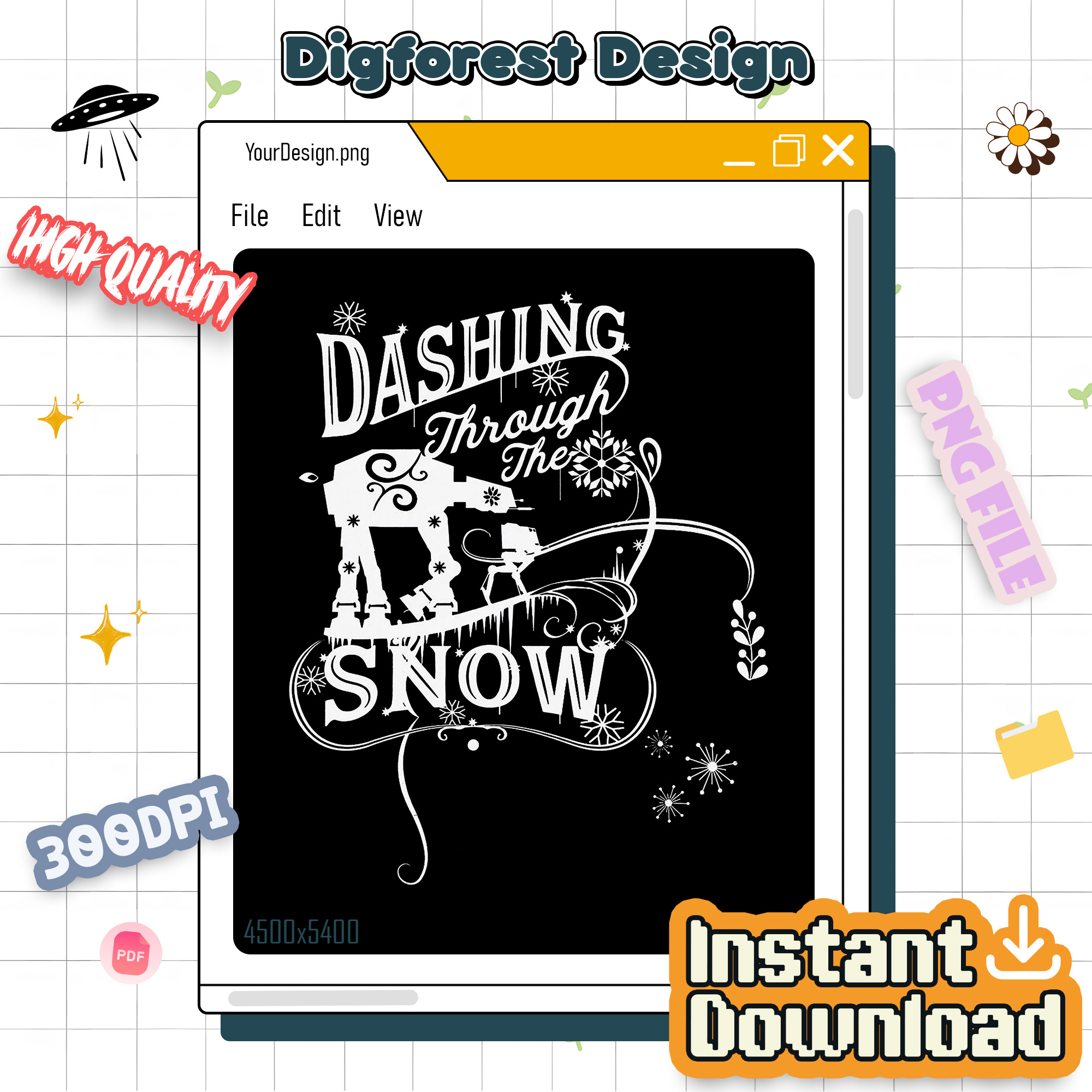 AT-AT Dashing Through Snow Christmas Shirt - Funny Star Wars Xmas Tee, Disneyland Family Vacation 2025 Gift AT-AT Dashing Through Snow Christmas Shirt - Funny Star Wars Xmas Tee, Disneyland Family Vacation 2025 Gift