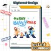 Bluey Bingo Christmas Shirt - Bluey Family Holiday Sweatshirt, Kids Christmas Shirt, Matching Family Xmas Shirt