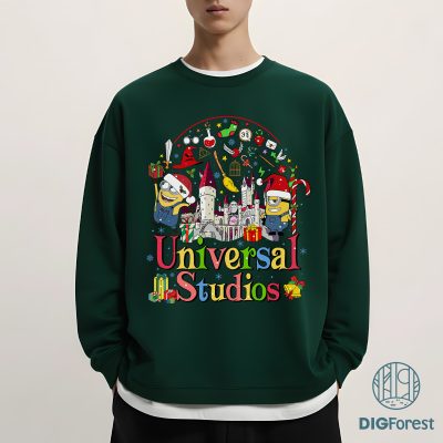 Universal Orlando Family Christmas Vacation Shirt - Universal Studios Trip Sweatshirt, Matching Family Xmas Shirt