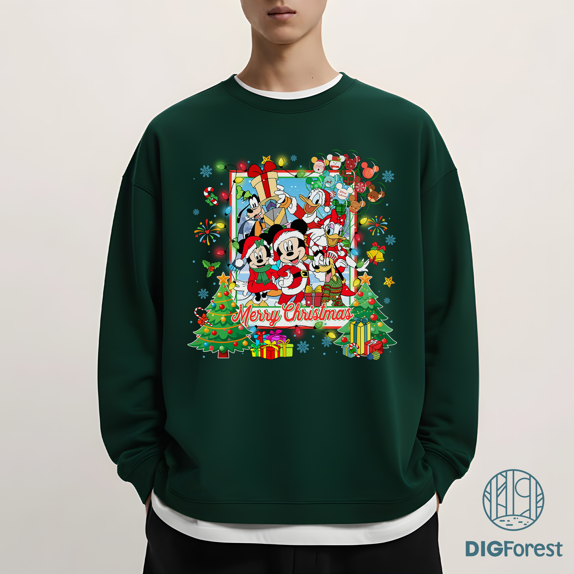 Disney Mickey & Friends Christmas Shirt - Holiday Sweatshirt, Disneyland Christmas Party Shirt, Family Xmas Shirt Disney Mickey & Friends Christmas Shirt - Holiday Sweatshirt, Disneyland Christmas Party Shirt, Family Xmas Shirt