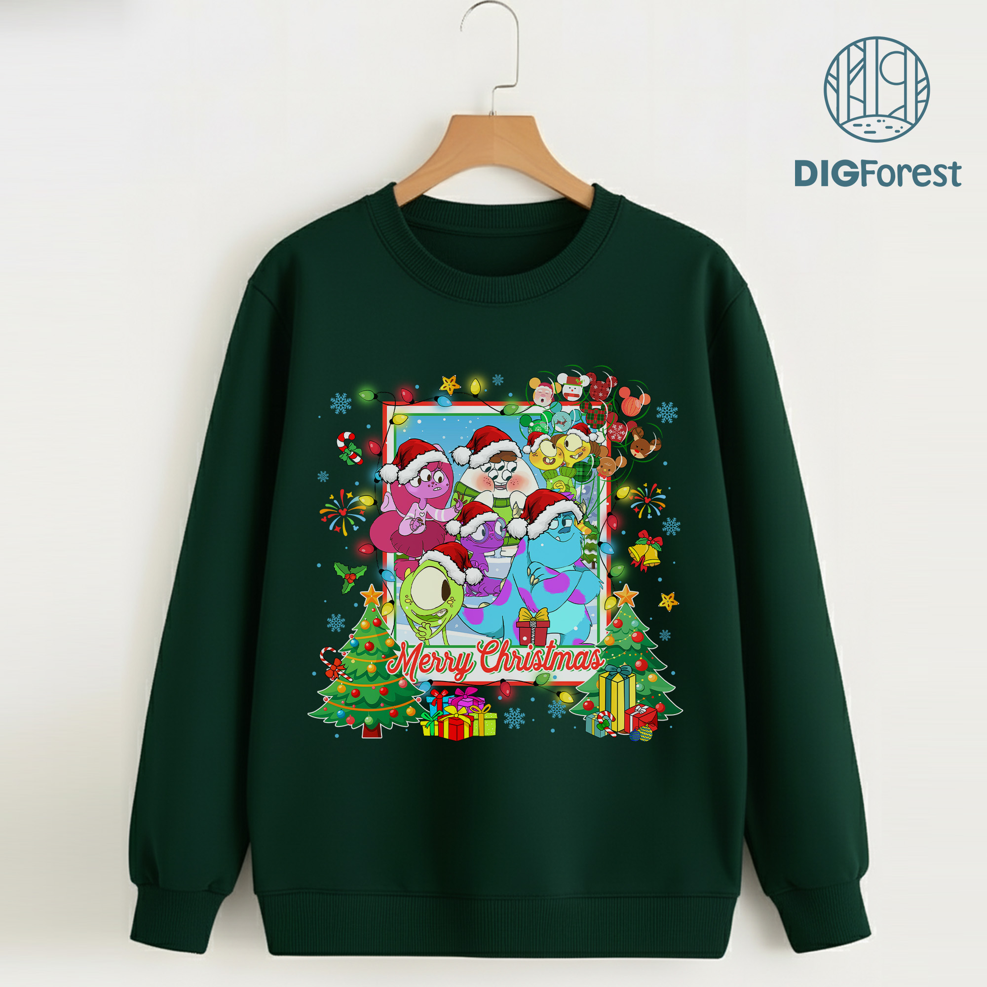 Disney Monsters Inc Christmas Shirt - Monsters University Holiday Sweatshirt, Mike and Sulley Xmas Shirt Disney Monsters Inc Christmas Shirt - Monsters University Holiday Sweatshirt, Mike and Sulley Xmas Shirt