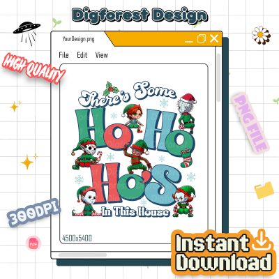 There’s Some Ho Ho Ho’s In This House Shirt - Horror Characters Christmas Sweatshirt, Funny Horror Movie Shirt