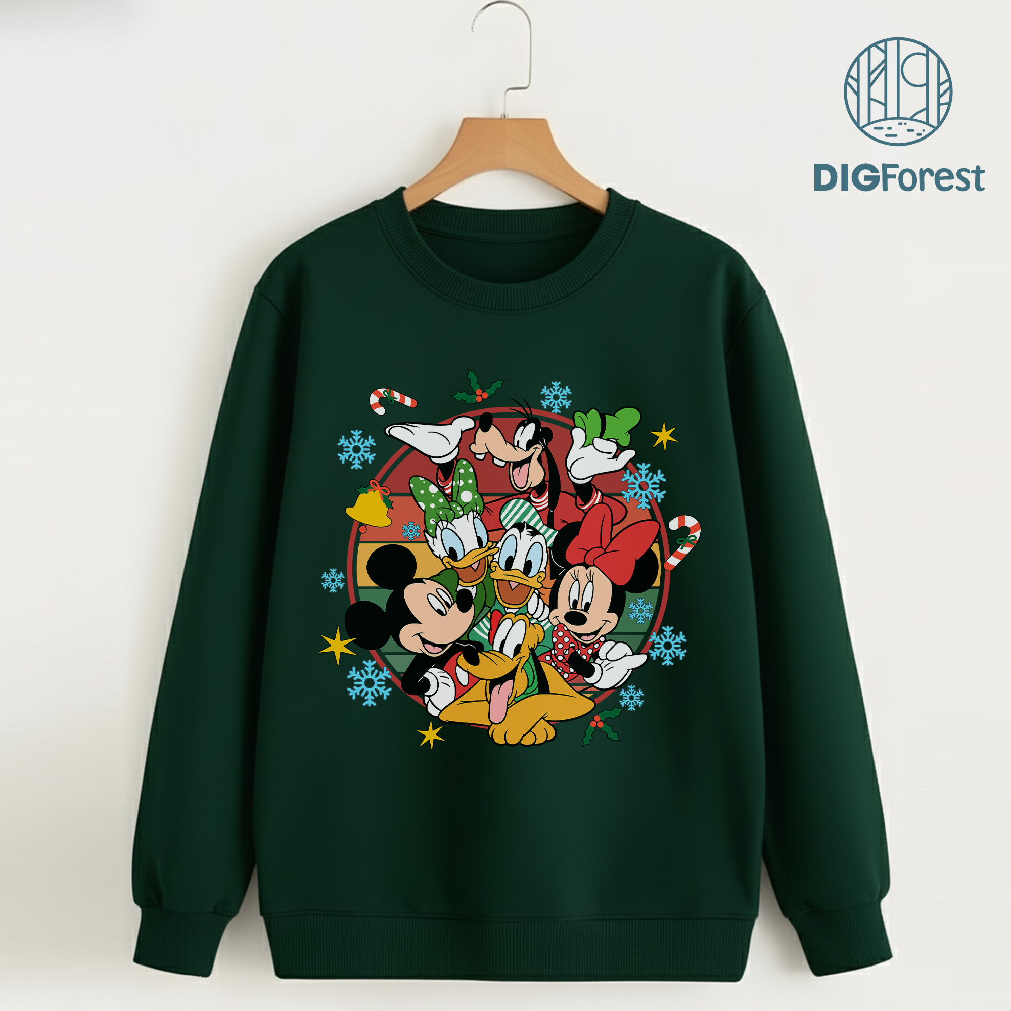 Vintage Disney Mickey & Friends Christmas Shirt - Retro Disneyland Xmas Sweatshirt, Disneyland Castle Family Trip Shirt Vintage Disney Mickey & Friends Christmas Shirt - Retro Disneyland Xmas Sweatshirt, Disneyland Castle Family Trip Shirt