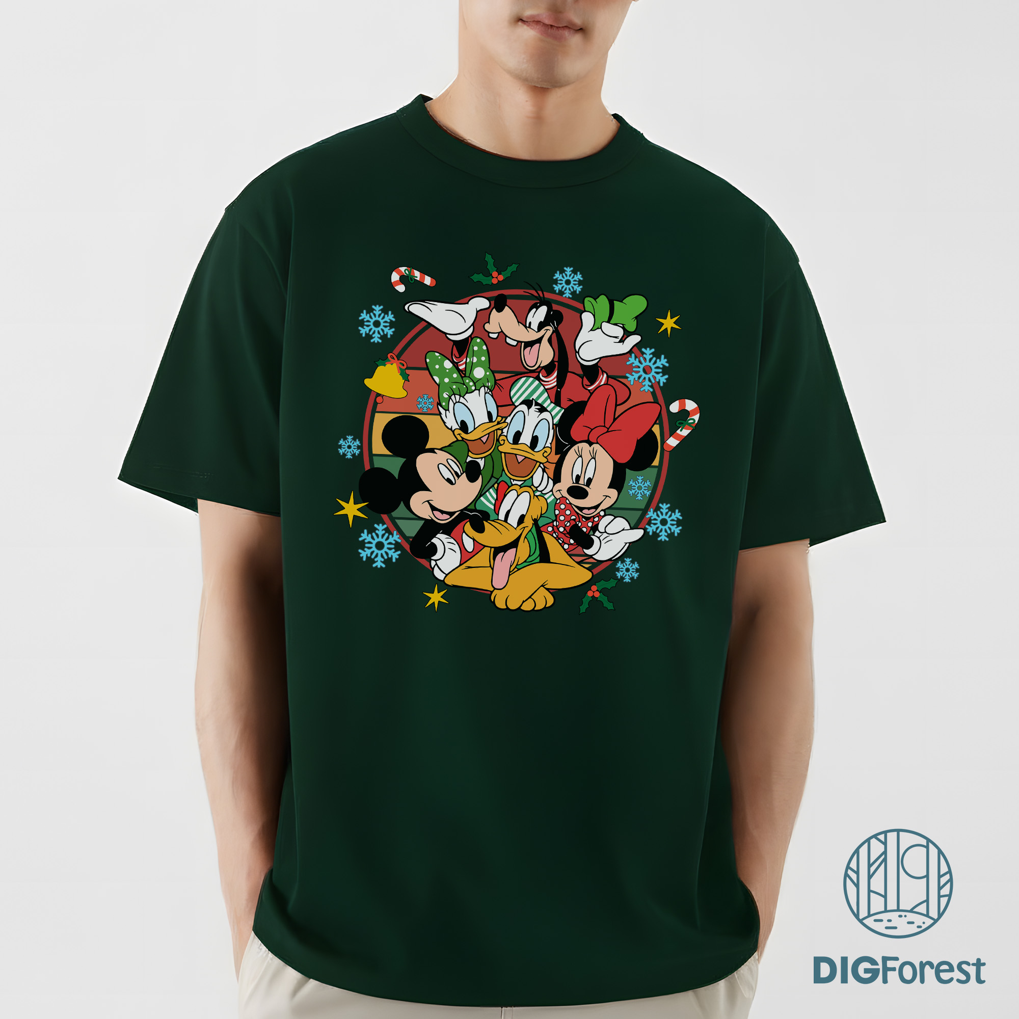 Vintage Disney Mickey & Friends Christmas Shirt - Retro Disneyland Xmas Sweatshirt, Disneyland Castle Family Trip Shirt Vintage Disney Mickey & Friends Christmas Shirt - Retro Disneyland Xmas Sweatshirt, Disneyland Castle Family Trip Shirt