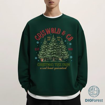 Griswold & Co Christmas Tree Farm Shirt - National Lampoon’s Christmas Vacation Sweatshirt, Vintage Griswold Holiday Shirt
