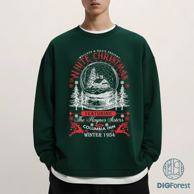 White Christmas Movie Shirt - Wallace and Davis Sweatshirt, Haynes Sisters Christmas Shirt, Holiday Xmas Movie Gift