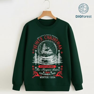 White Christmas Movie Shirt - Wallace and Davis Sweatshirt, Haynes Sisters Christmas Shirt, Holiday Xmas Movie Gift