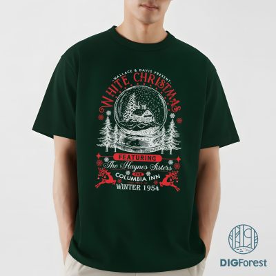White Christmas Movie Shirt - Wallace and Davis Sweatshirt, Haynes Sisters Christmas Shirt, Holiday Xmas Movie Gift