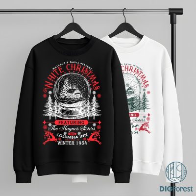 White Christmas Movie Shirt - Wallace and Davis Sweatshirt, Haynes Sisters Christmas Shirt, Holiday Xmas Movie Gift