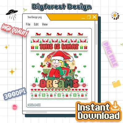 This Is What Dreams Are Made Of Lizzie McGuire Christmas Shirt - Walt Disney World Holiday Sweatshirt