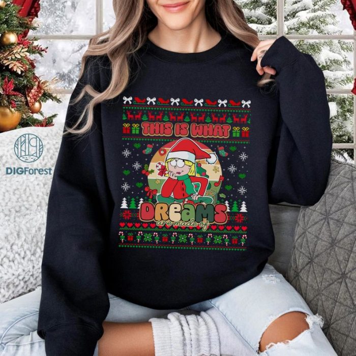 This Is What Dreams Are Made Of Lizzie McGuire Christmas Shirt | Family Matching Disney Xmas Tee | Walt Disney World Holiday Shirt