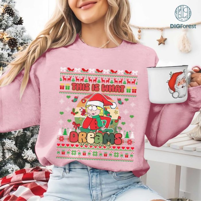 This Is What Dreams Are Made Of Lizzie McGuire Christmas Shirt | Family Matching Disney Xmas Tee | Walt Disney World Holiday Shirt