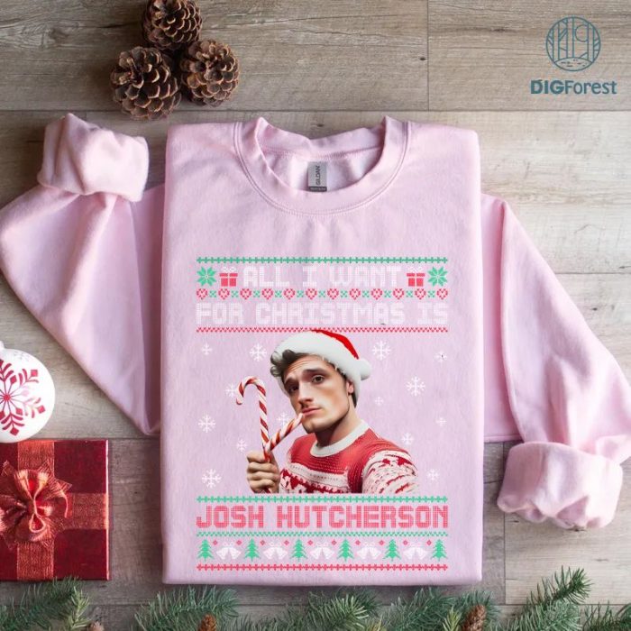 Have a Merry Joshmas Christmas Shirt | All I Want for Christmas Is Peeta Mellark Sweatshirt | Josh Hutcherson Xmas Tee