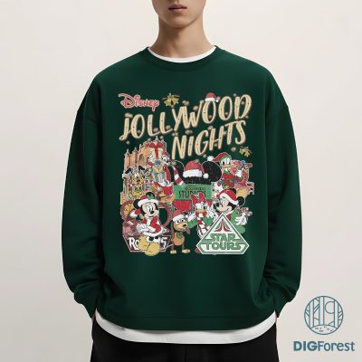 Disney Mickey and Friends Christmas Shirt - Mickey Holiday Sweatshirt, Walt Disney World Christmas Gift