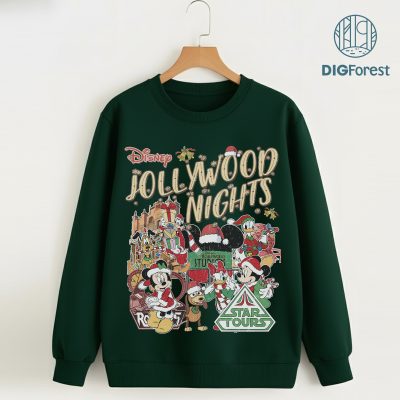 Disney Mickey and Friends Christmas Shirt - Mickey Holiday Sweatshirt, Walt Disney World Christmas Gift