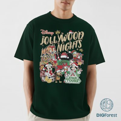 Disney Mickey and Friends Christmas Shirt - Mickey Holiday Sweatshirt, Walt Disney World Christmas Gift