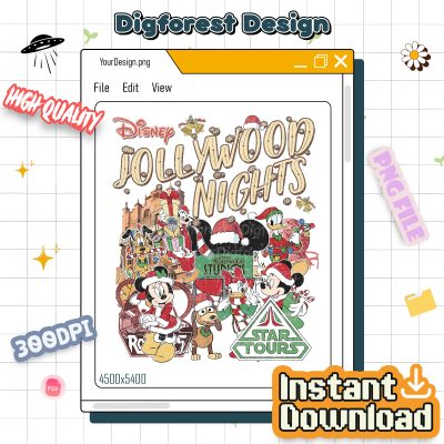 Disney Mickey and Friends Christmas Shirt - Mickey Holiday Sweatshirt, Walt Disney World Christmas Gift